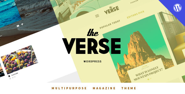 Verse – Multipurpose WordPress Journal Theme (Wpblog / Journal)