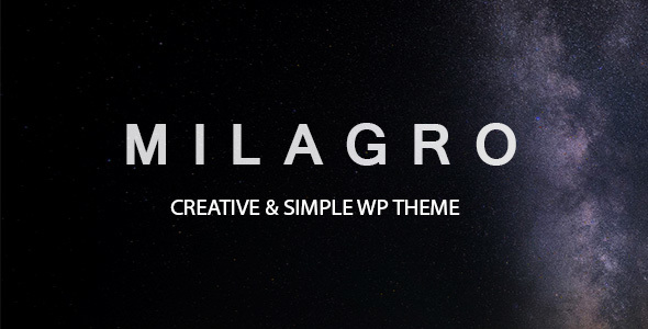 Milagro – One Web page Multipurpose Theme (Company)