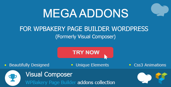 Mega Addons For WPBakery Web page Builder (previously Visible Composer) (Add-ons)